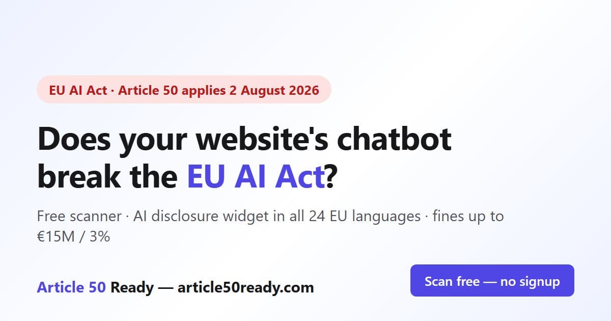 Article 50 Ready