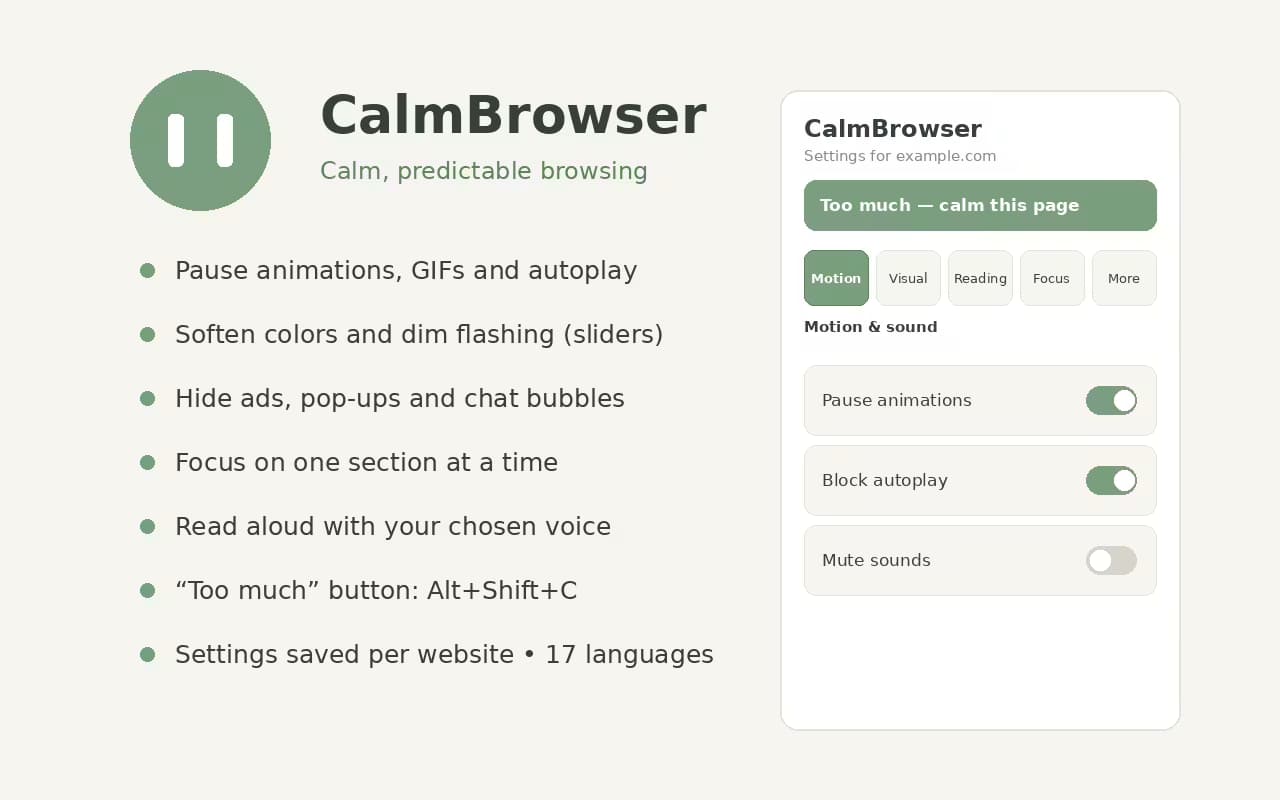 CalmBrowser