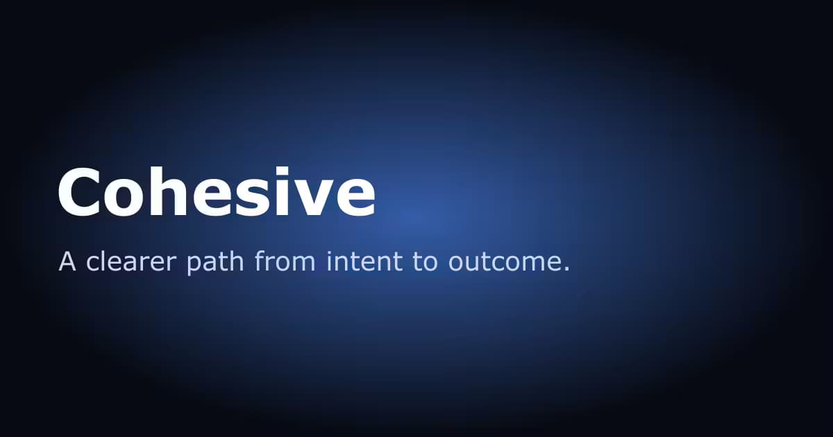 Cohesive