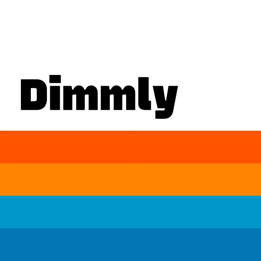 Dimmly