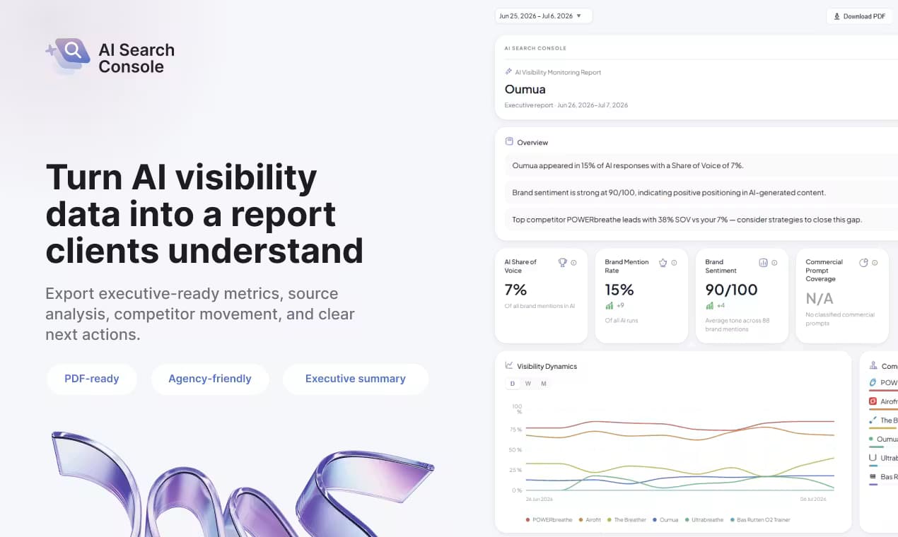 AI Search Console