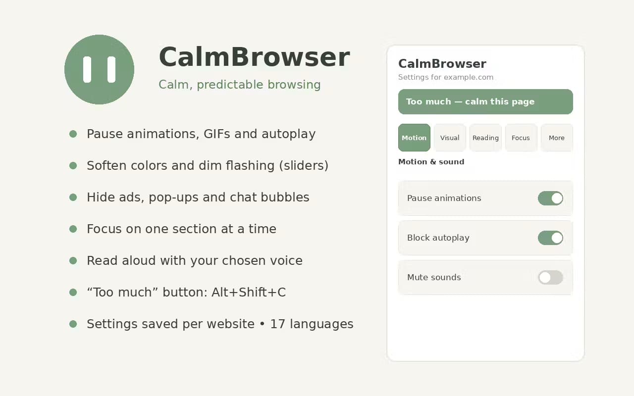 CalmBrowser