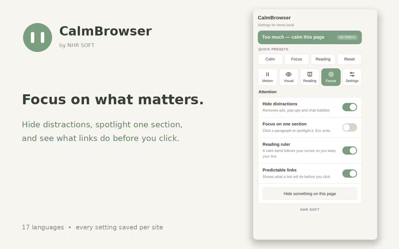 CalmBrowser