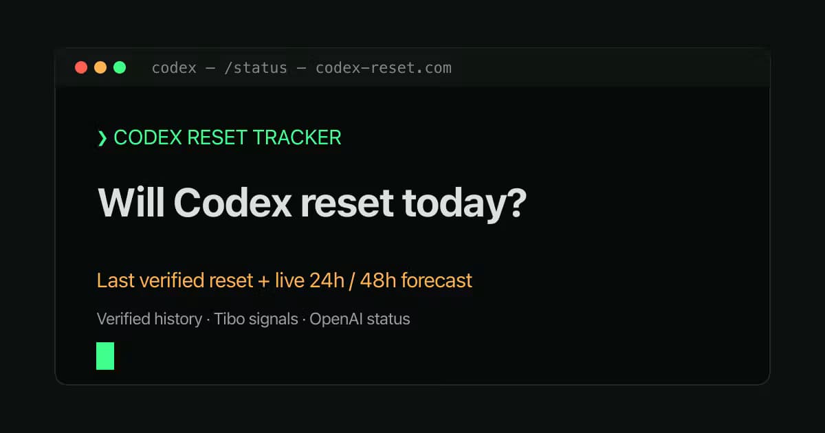 Codex Reset