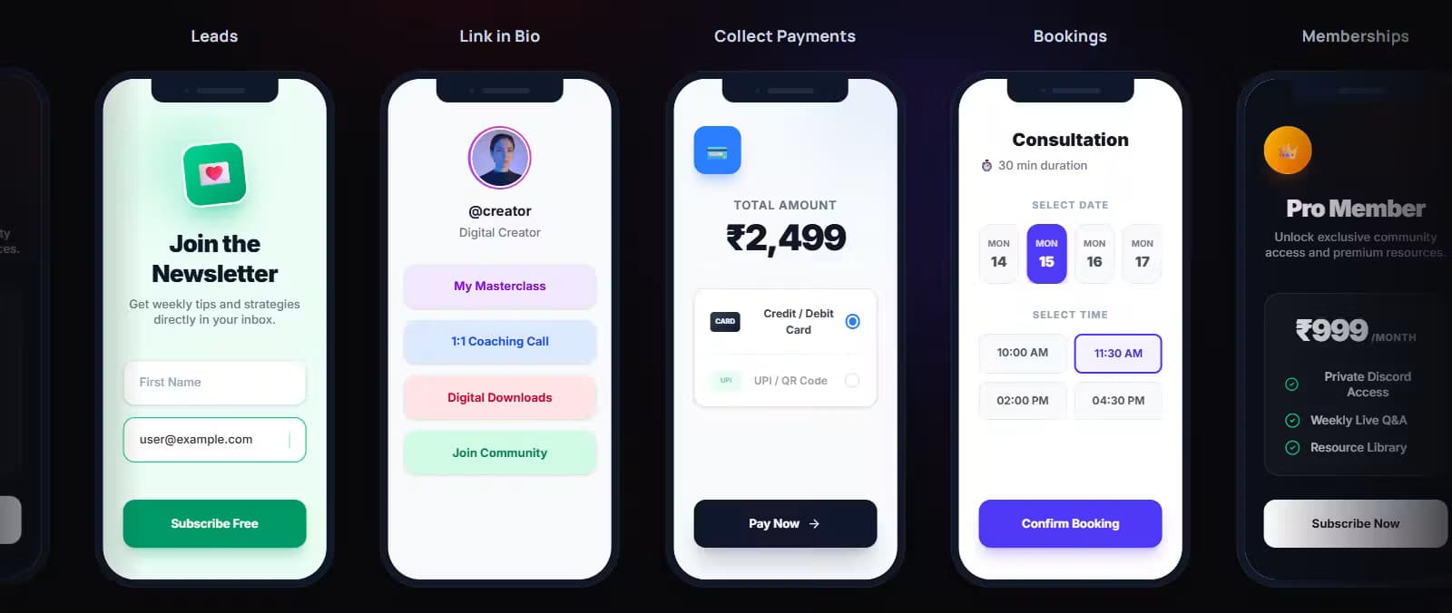 CreatorPay Pro