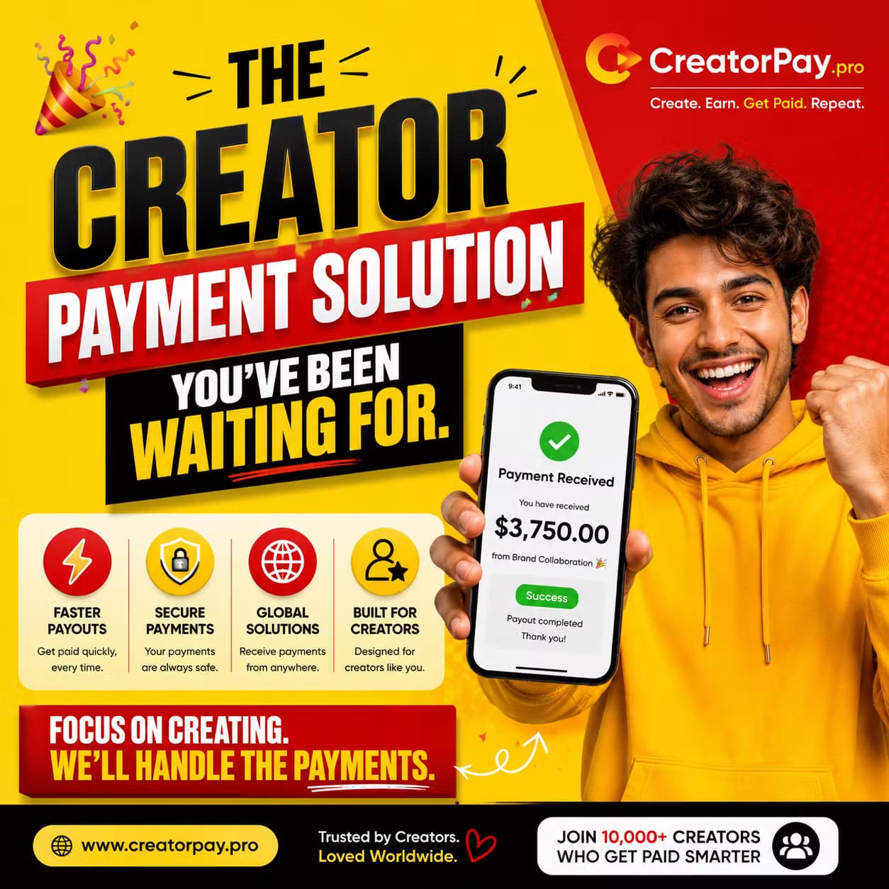 CreatorPay Pro