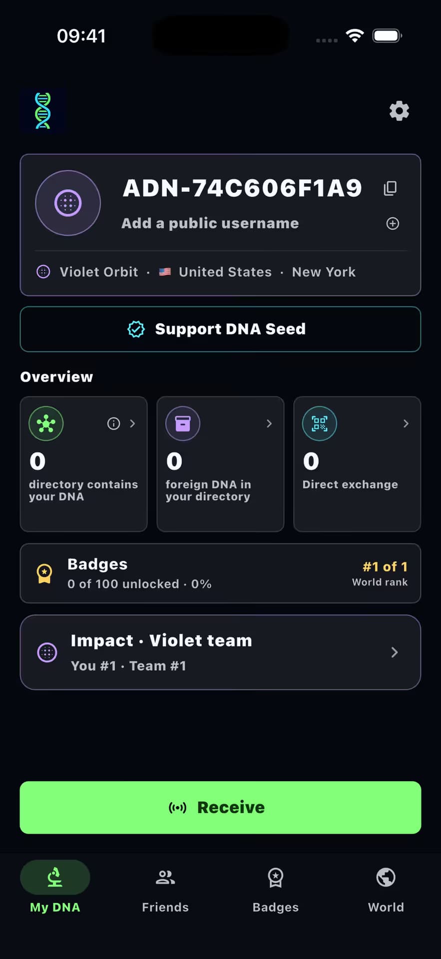 DNA Seed