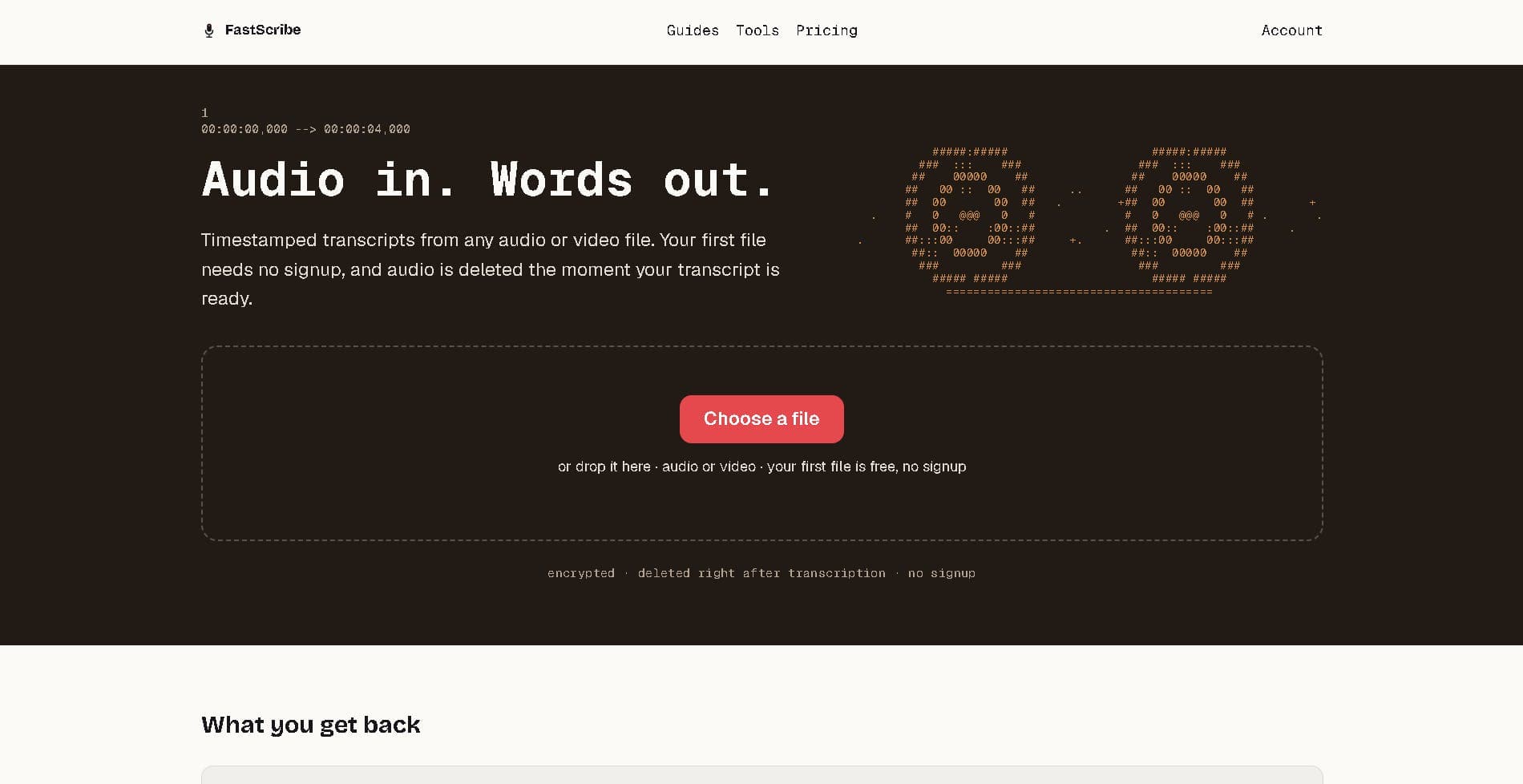FastScribe