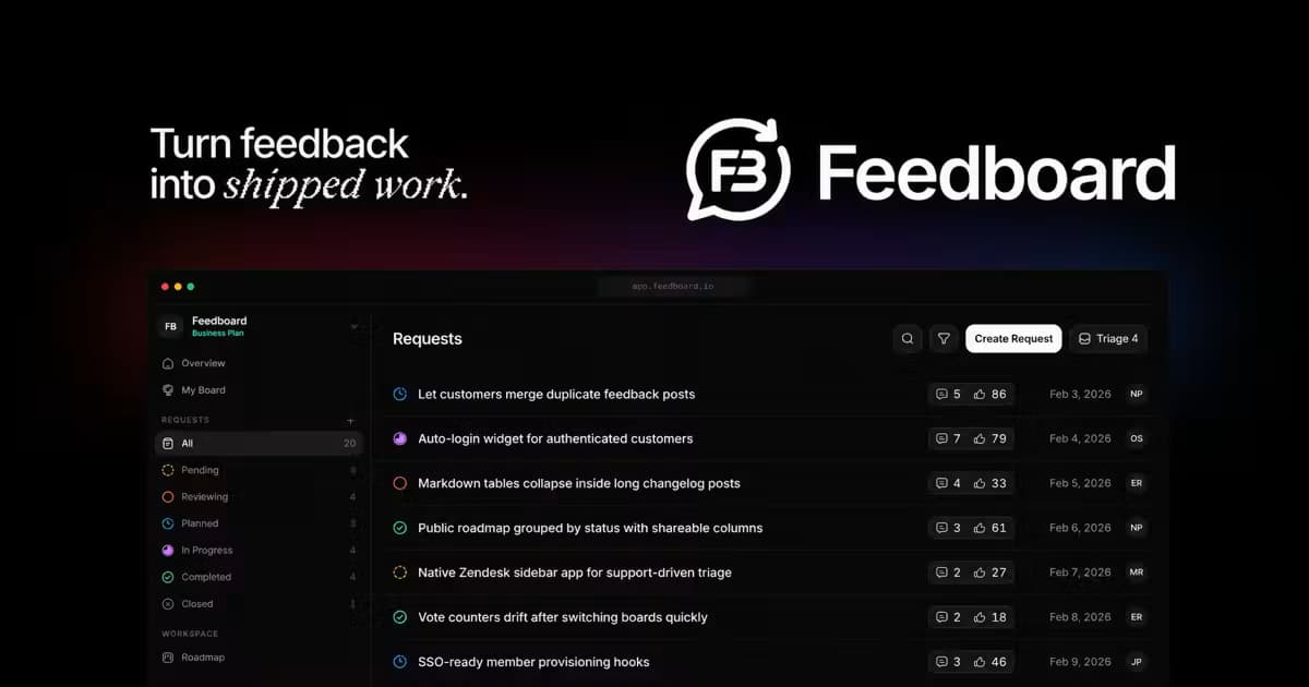 Feedboard