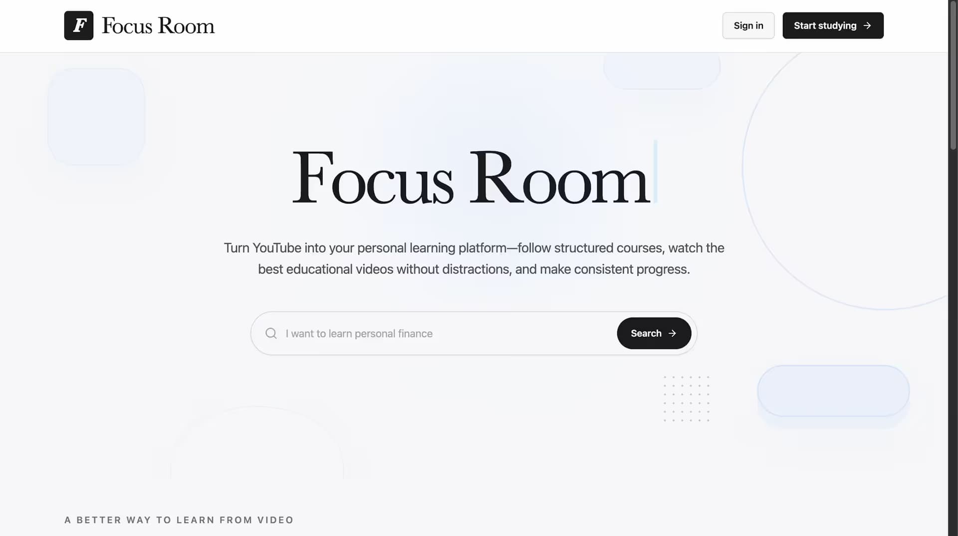 Focus Room