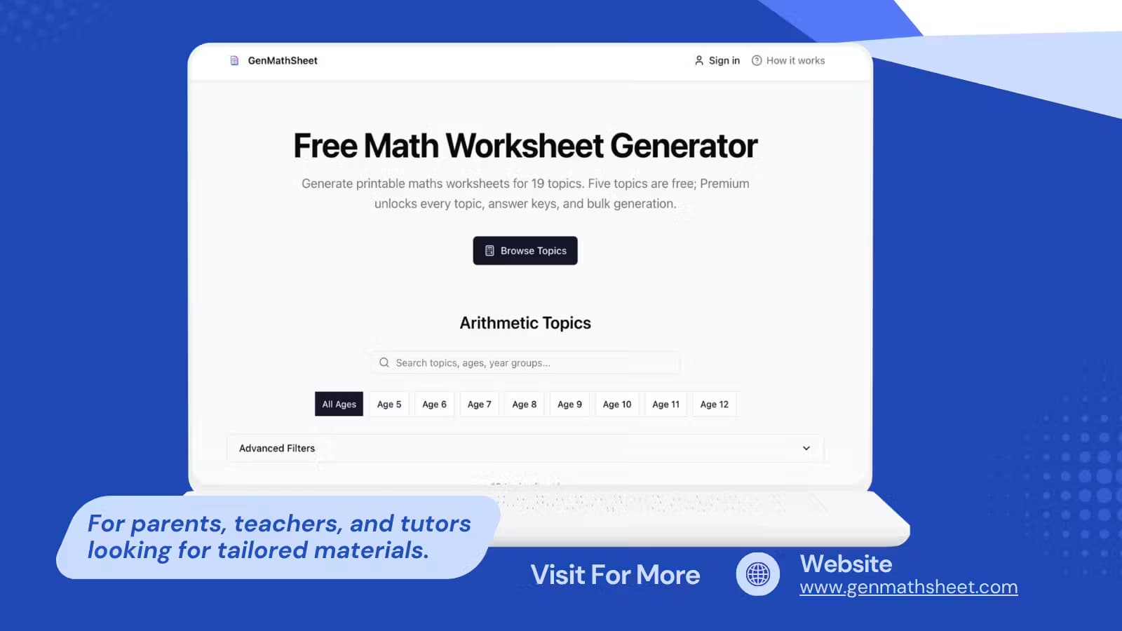 GenMathSheet