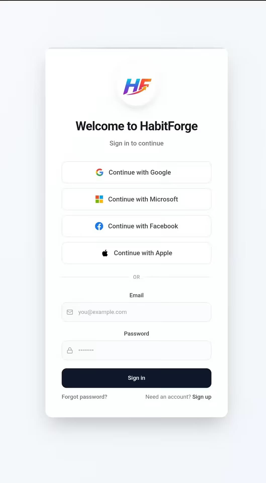 Habit Forge
