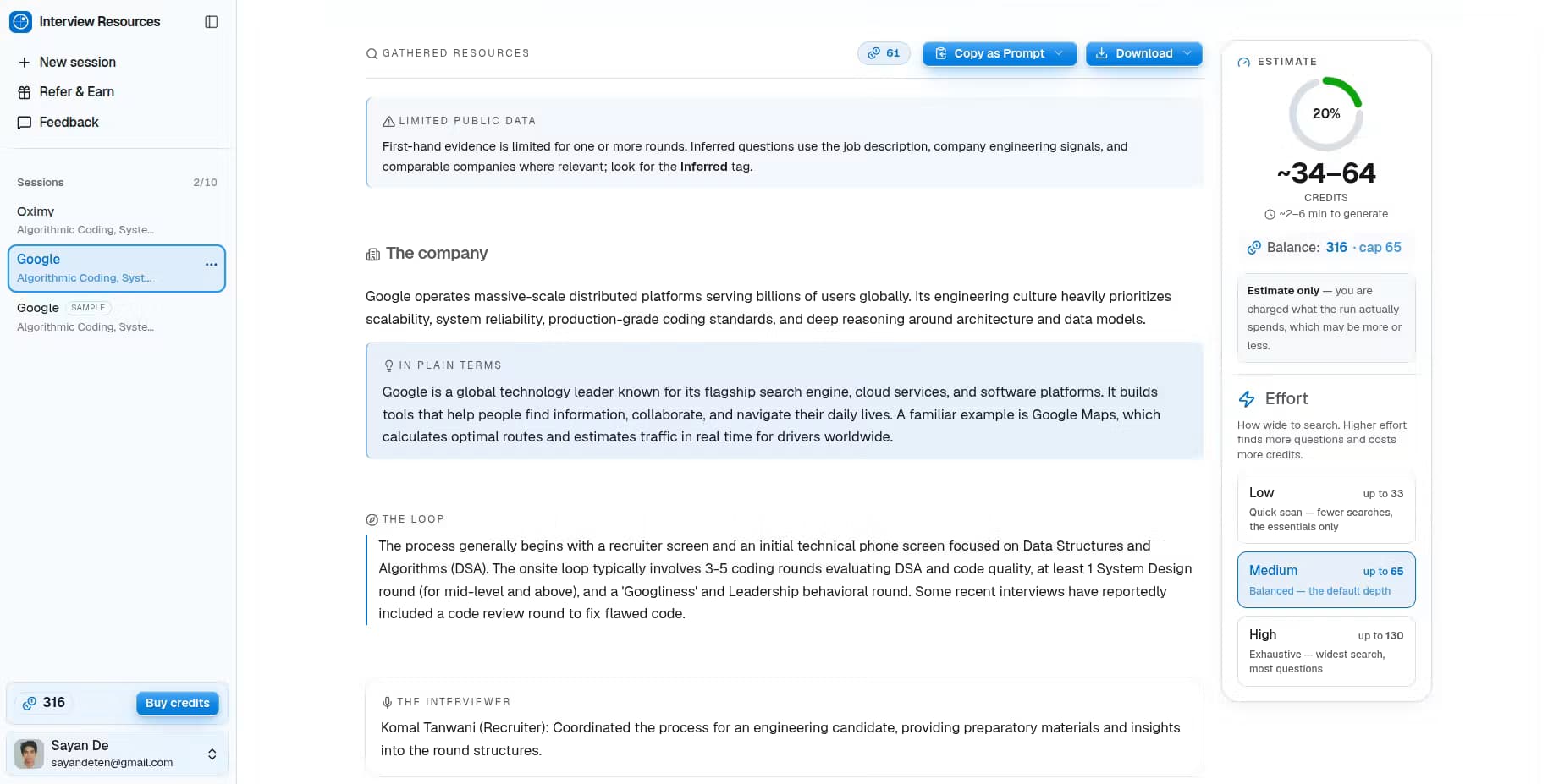 Interview Resources