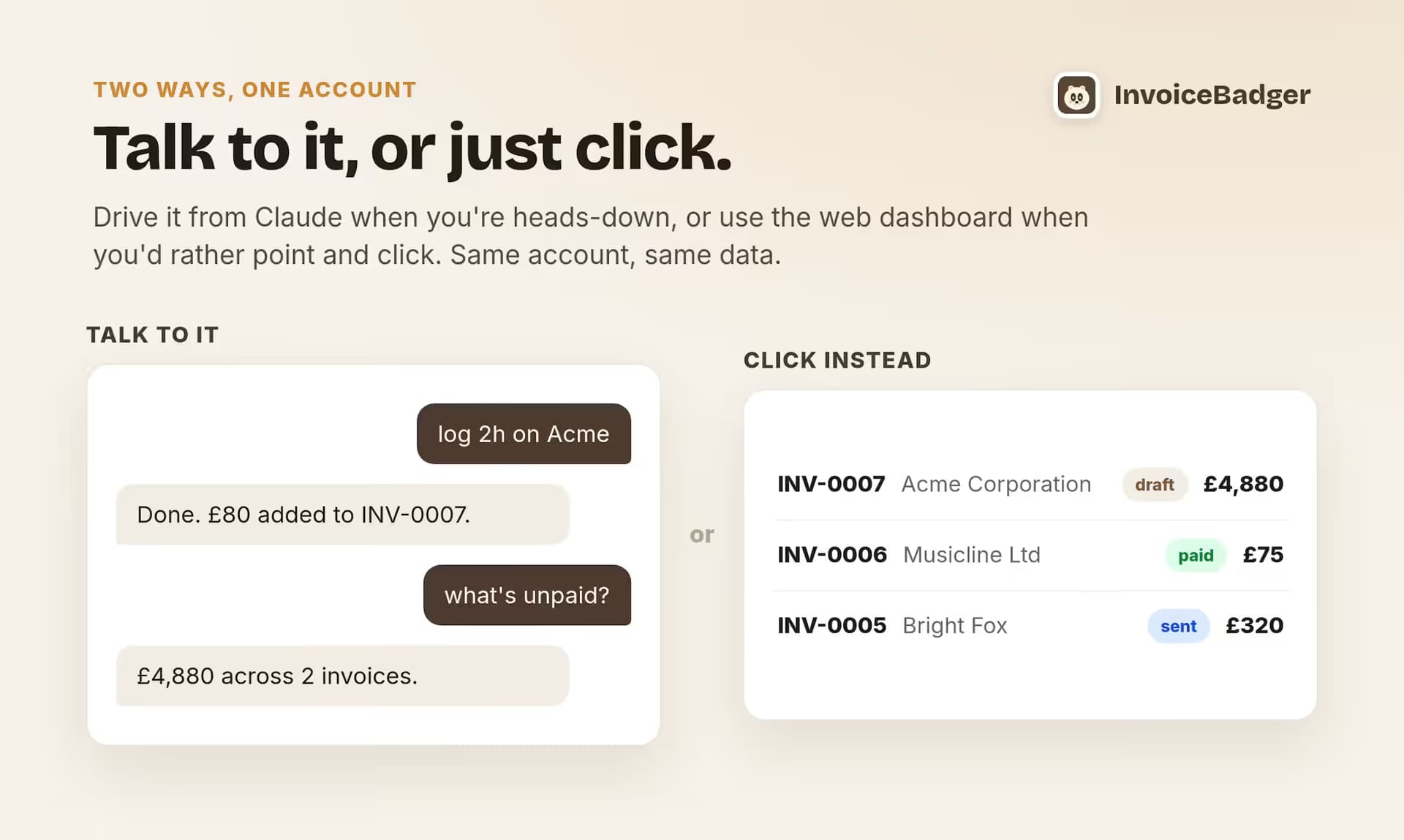 Invoice Badger