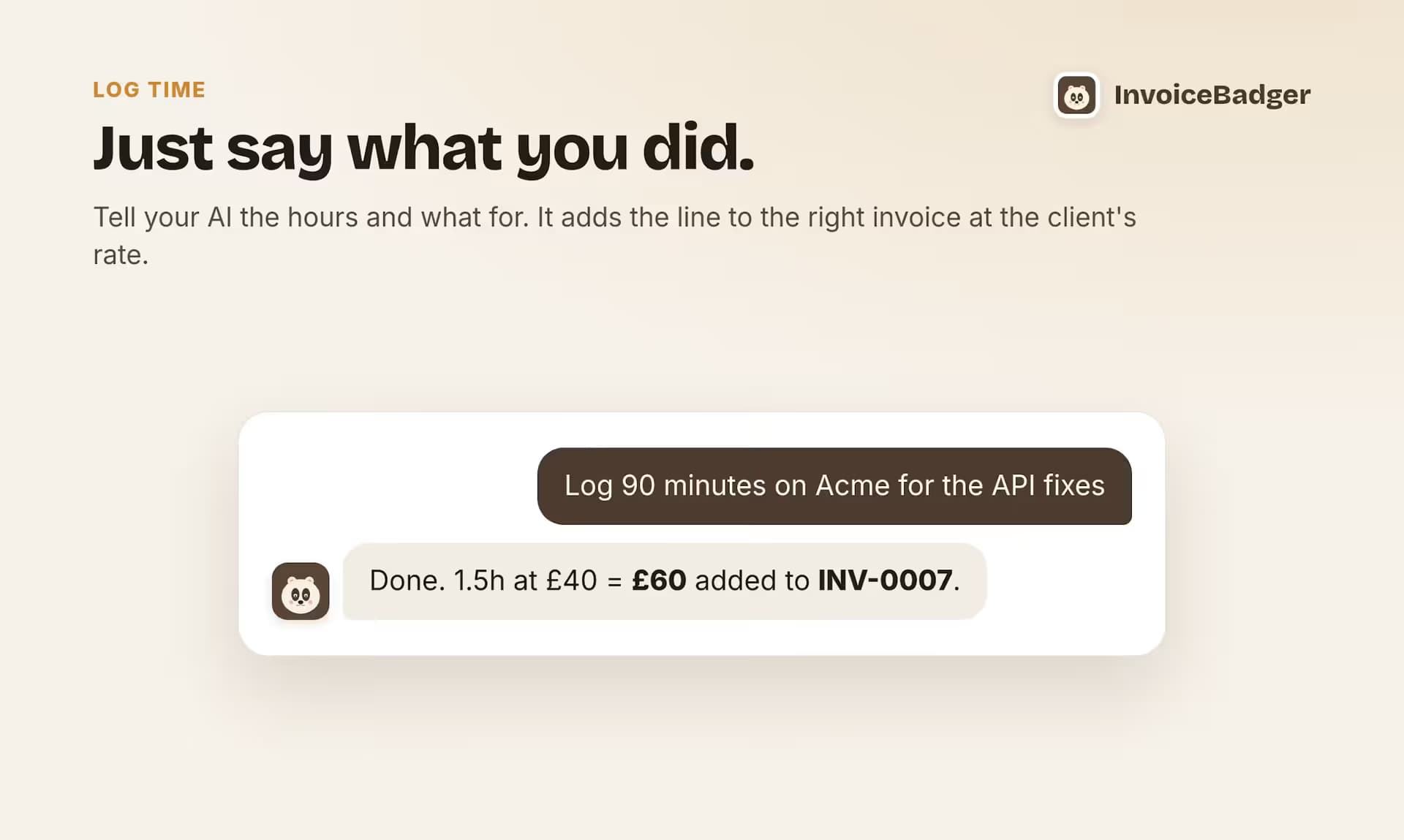 Invoice Badger