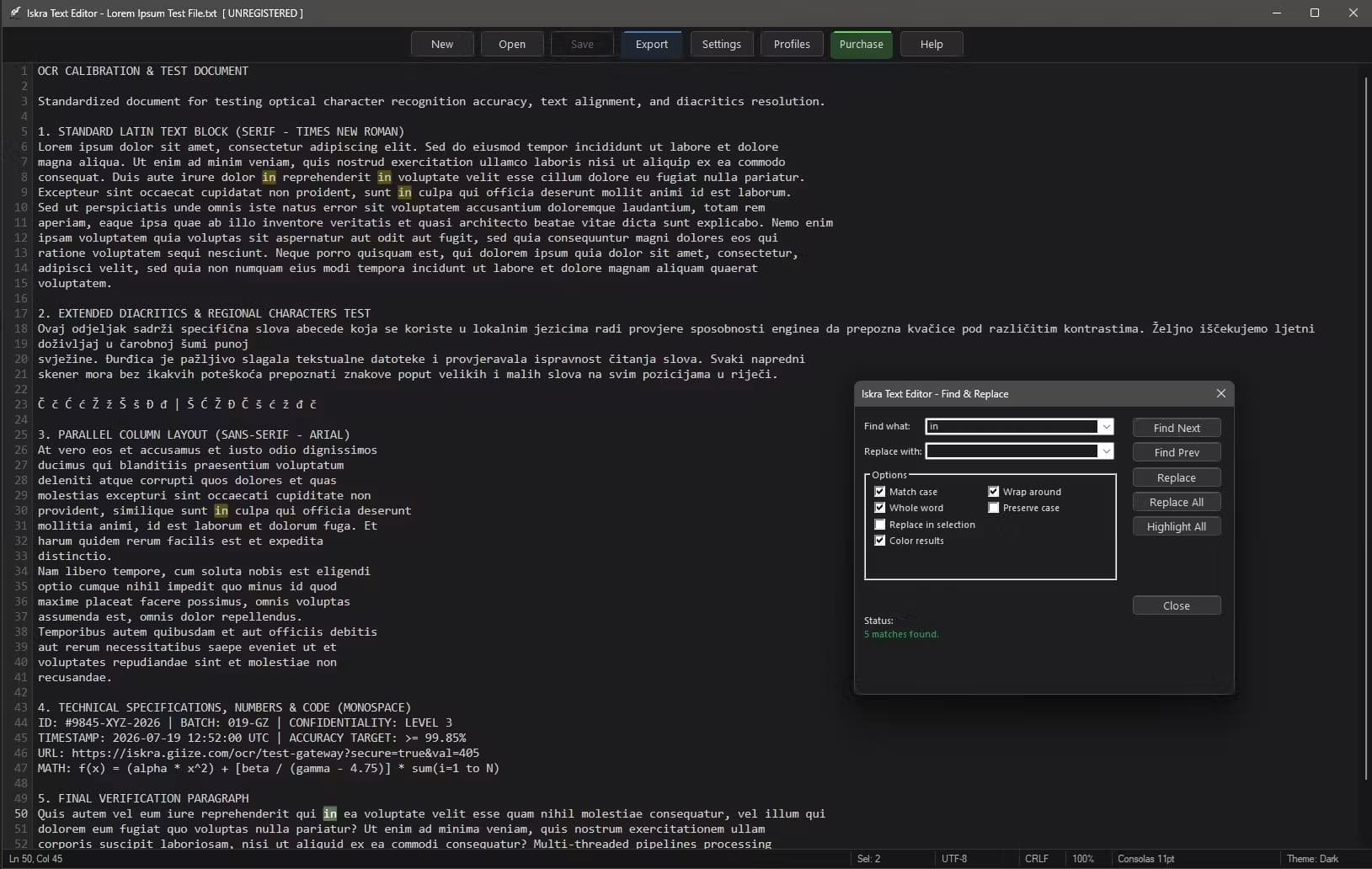 Iskra Text Editor