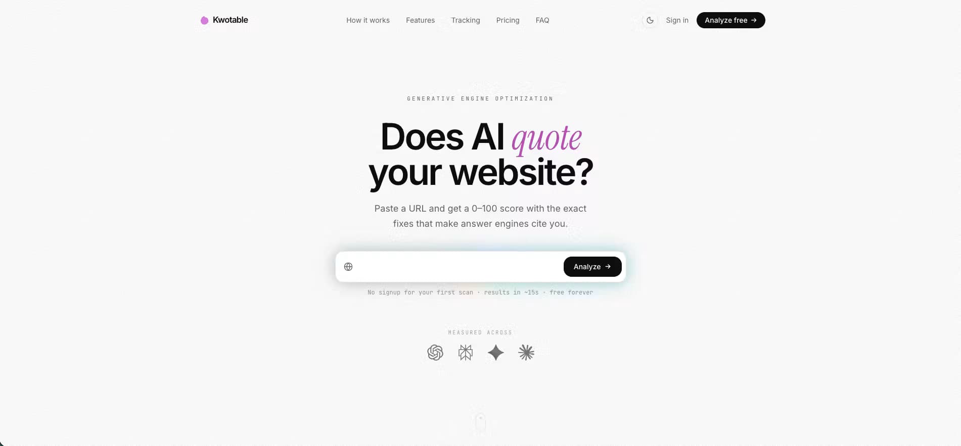 Kwotable AI