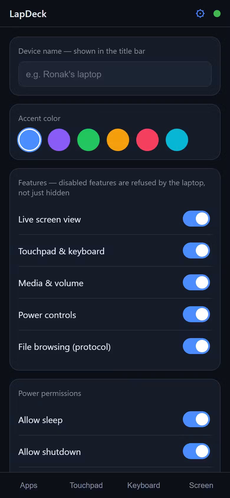 LapDeck