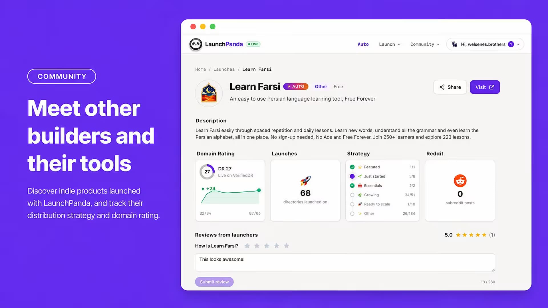 LaunchPanda