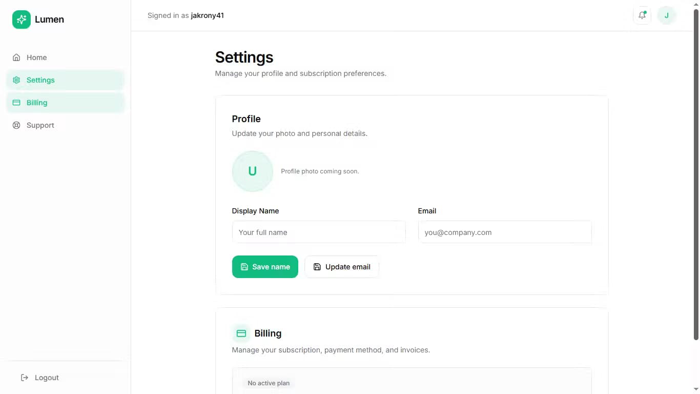 Lumen SaaS Boilerplate