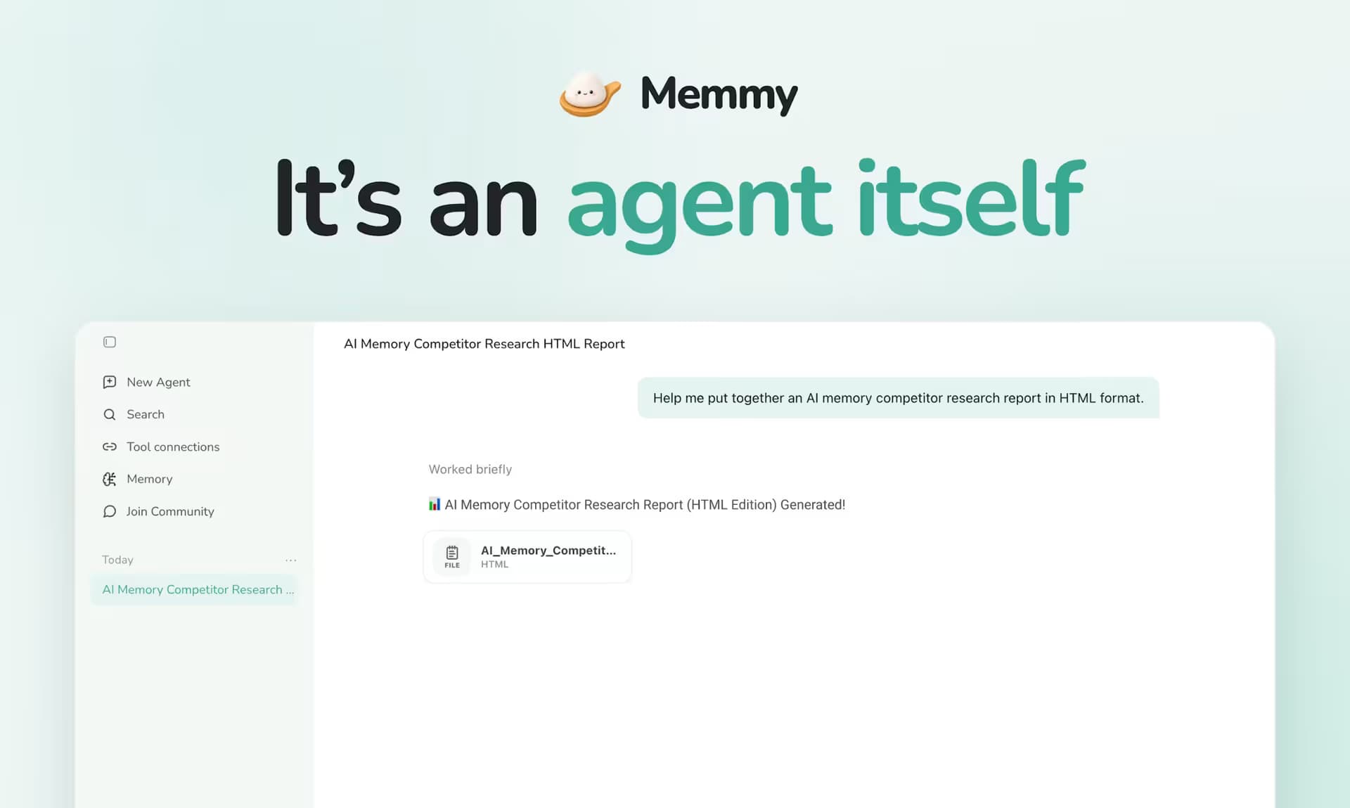 Memmy Agent