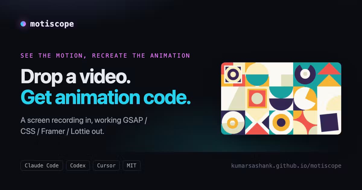 Motiscope