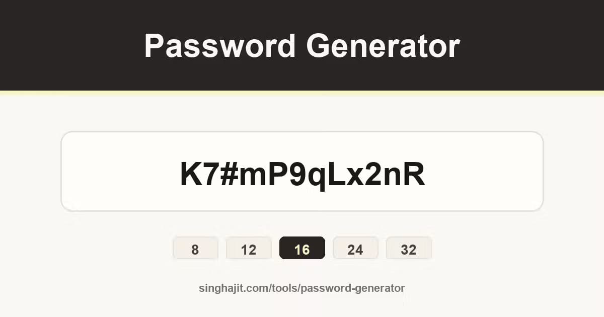 Password Generator