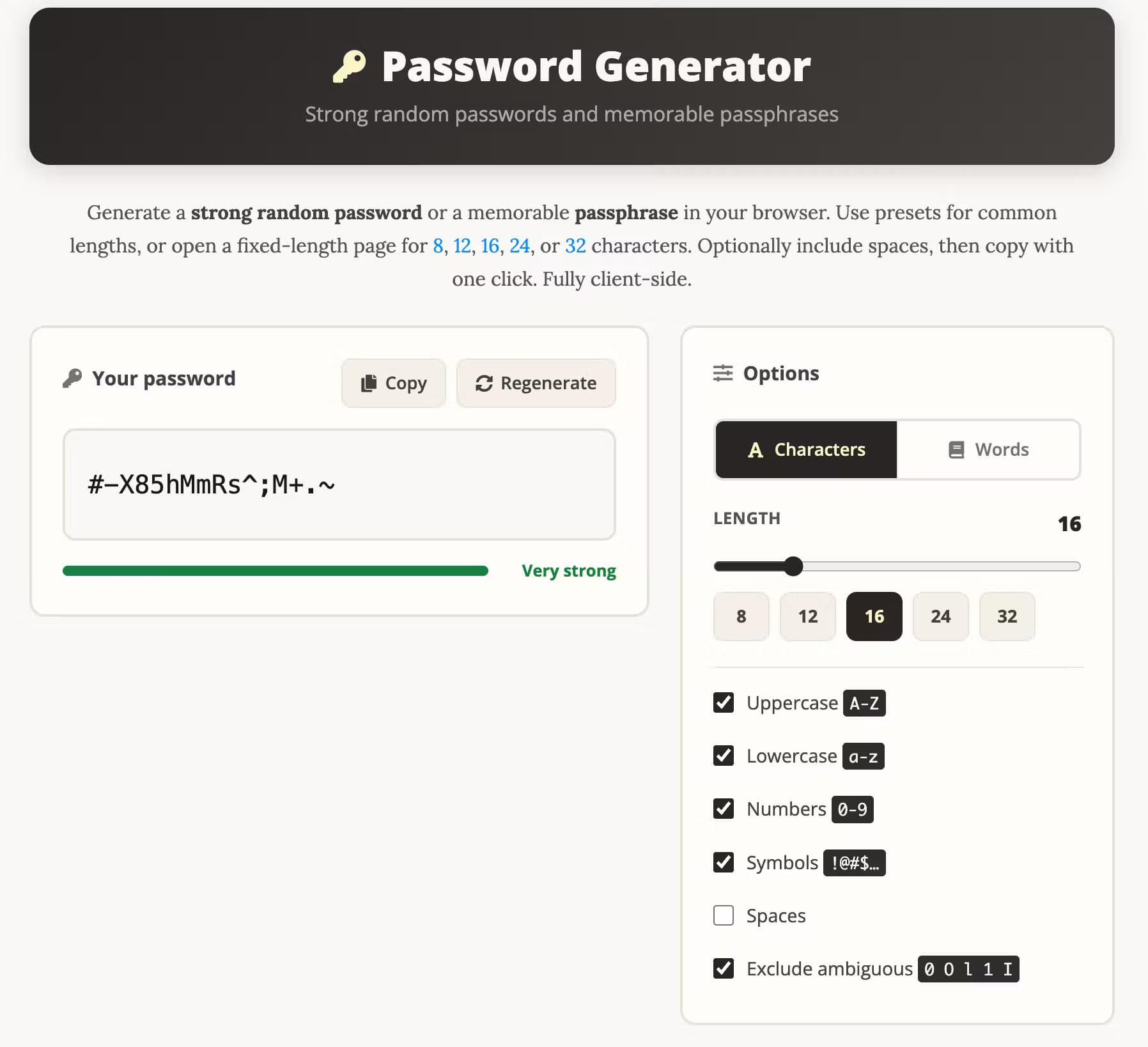 Password Generator