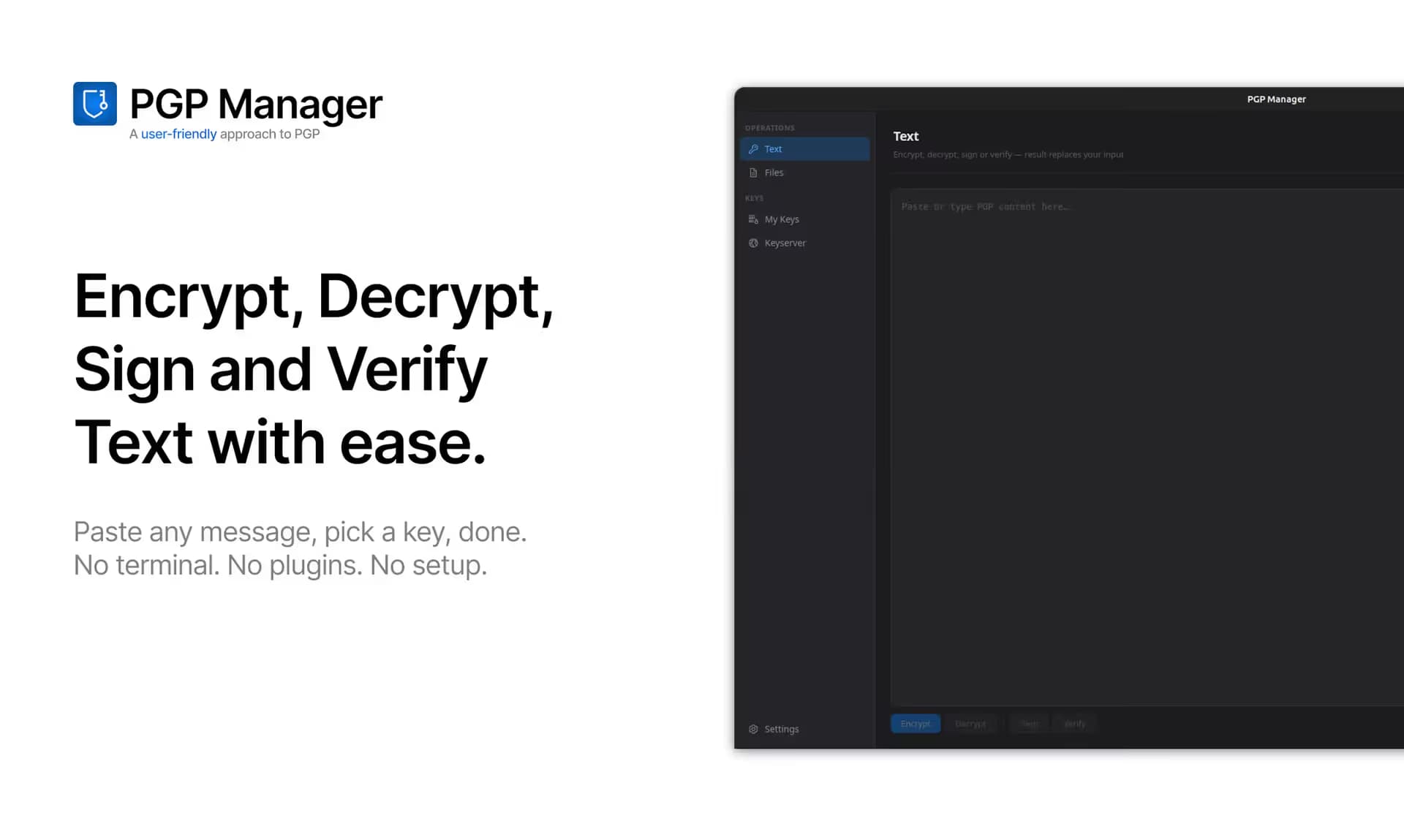 PGP Manager