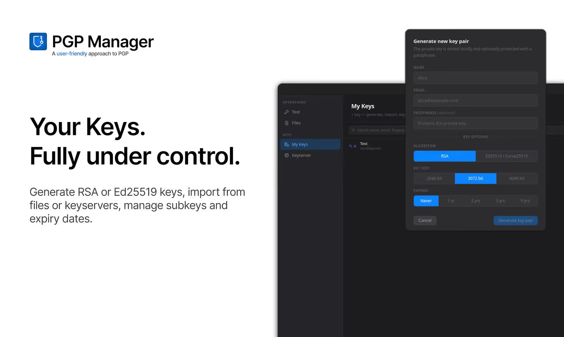 PGP Manager