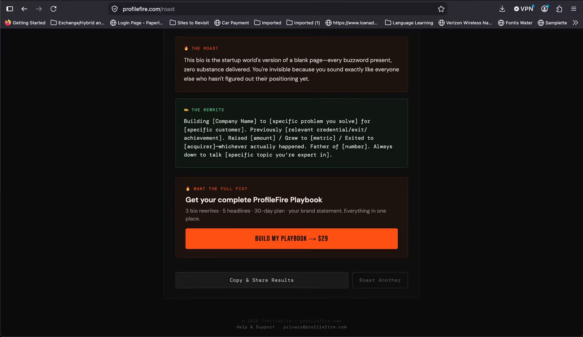 ProfileFire