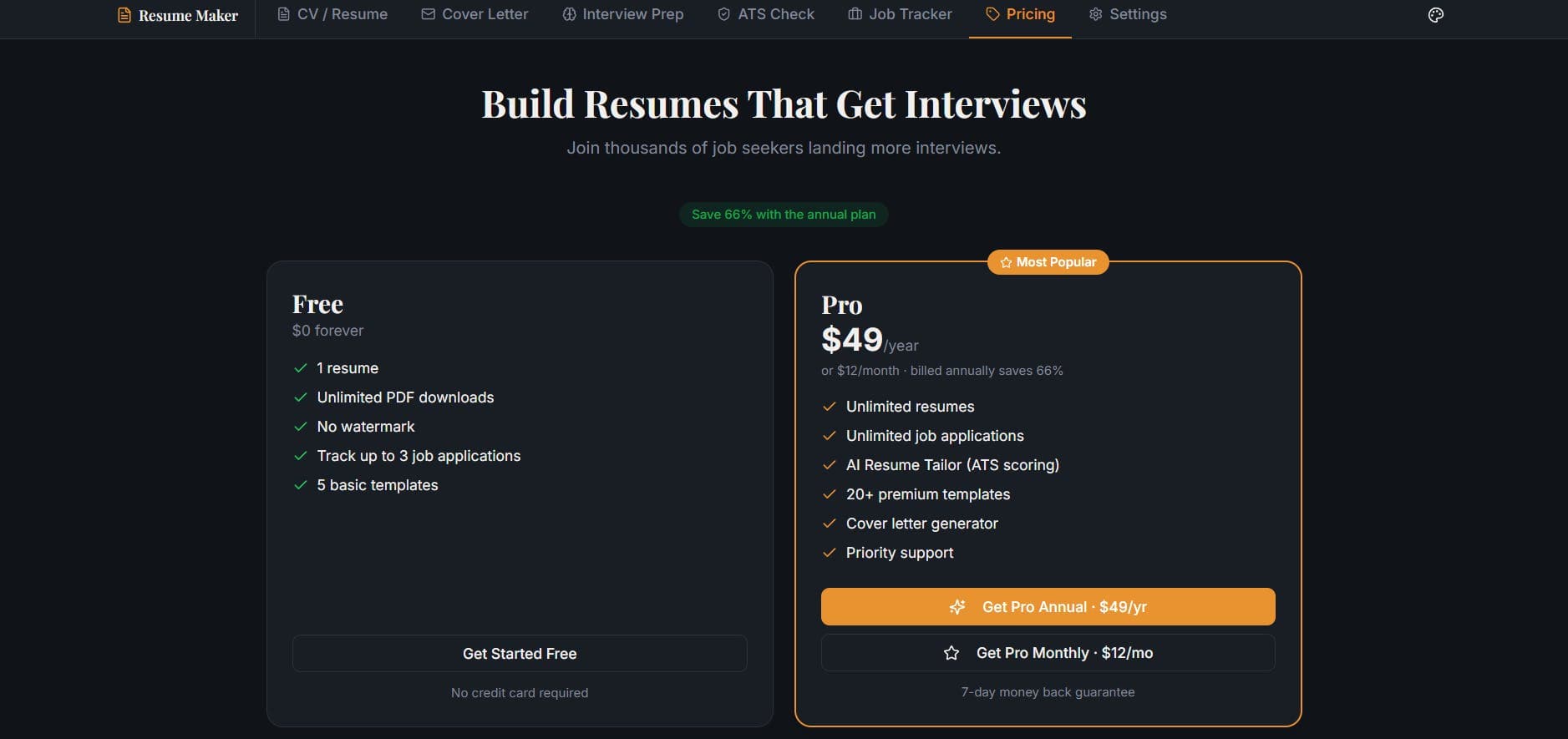 Resume Maker