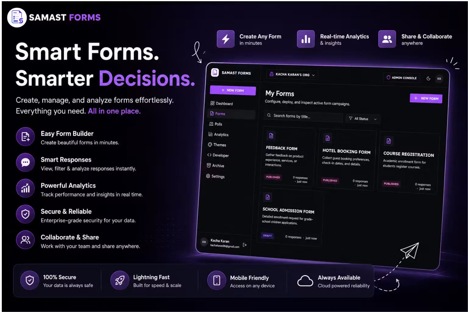 Samast Forms