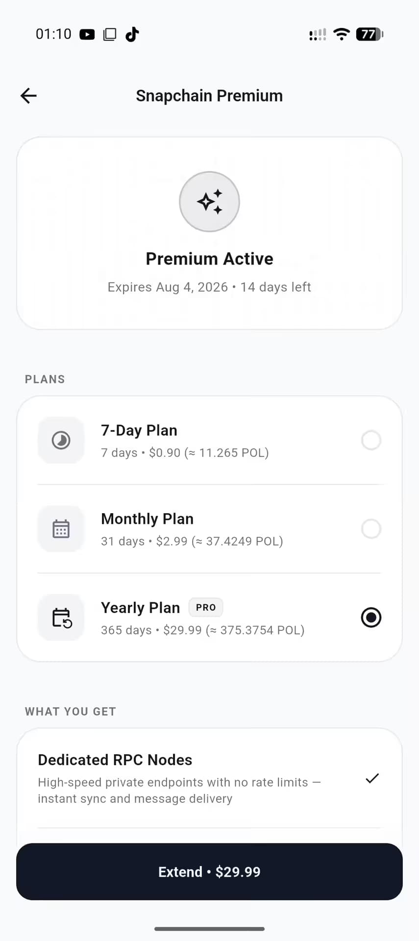 Snapchain