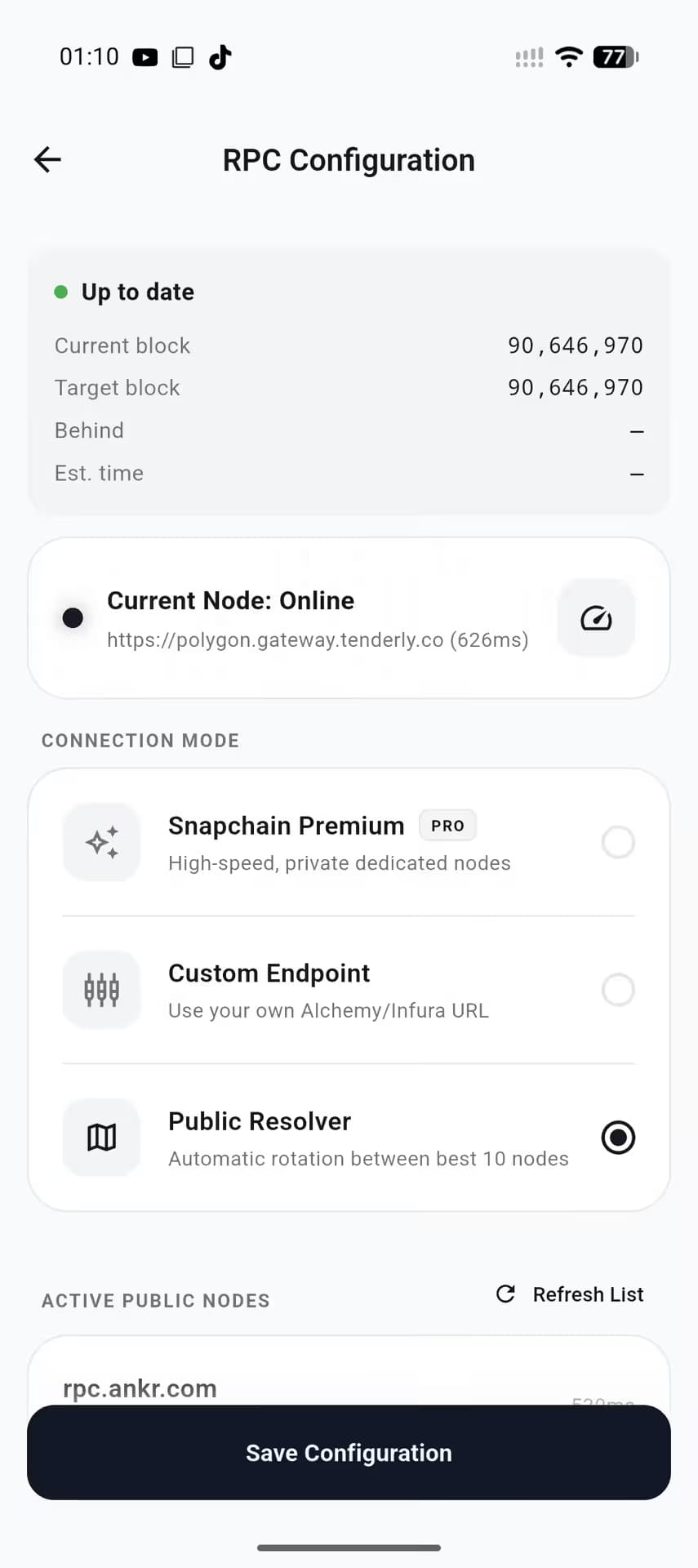 Snapchain