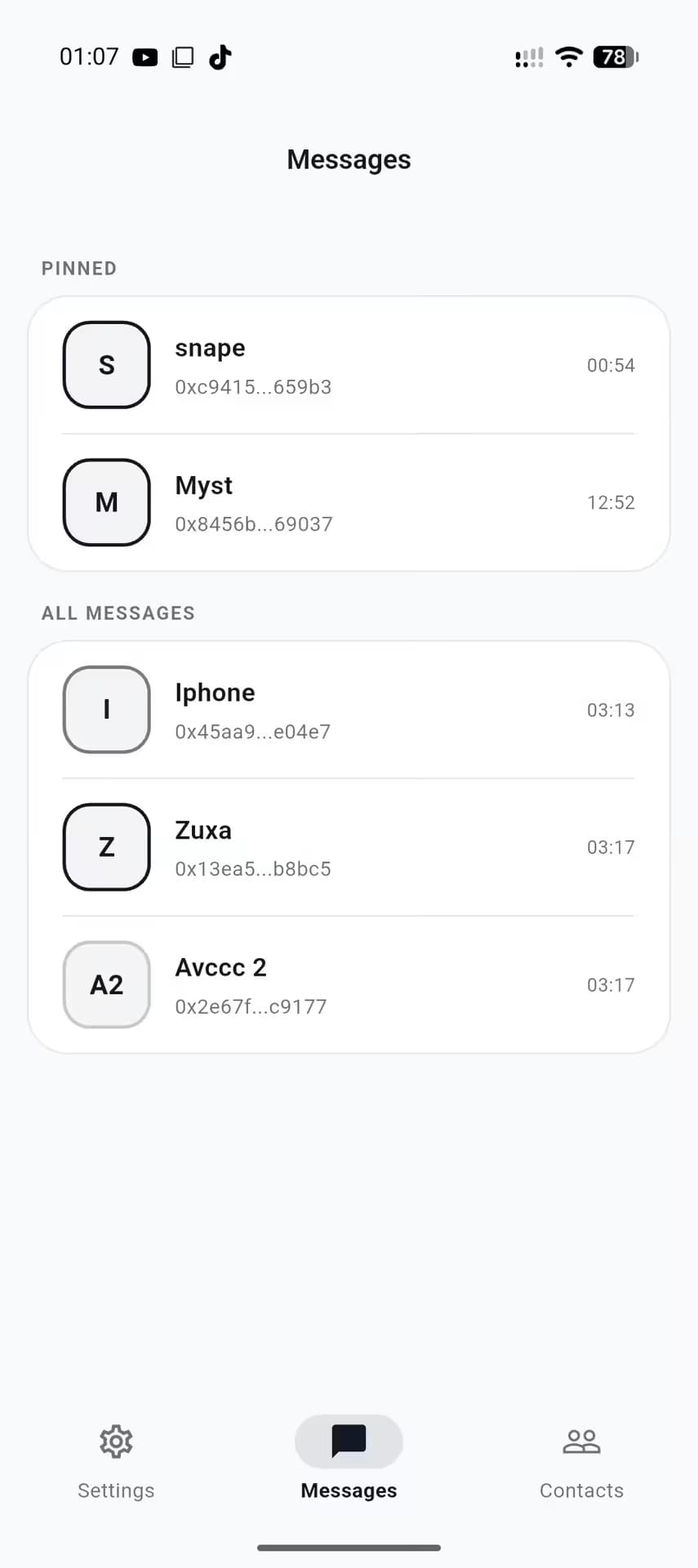 Snapchain