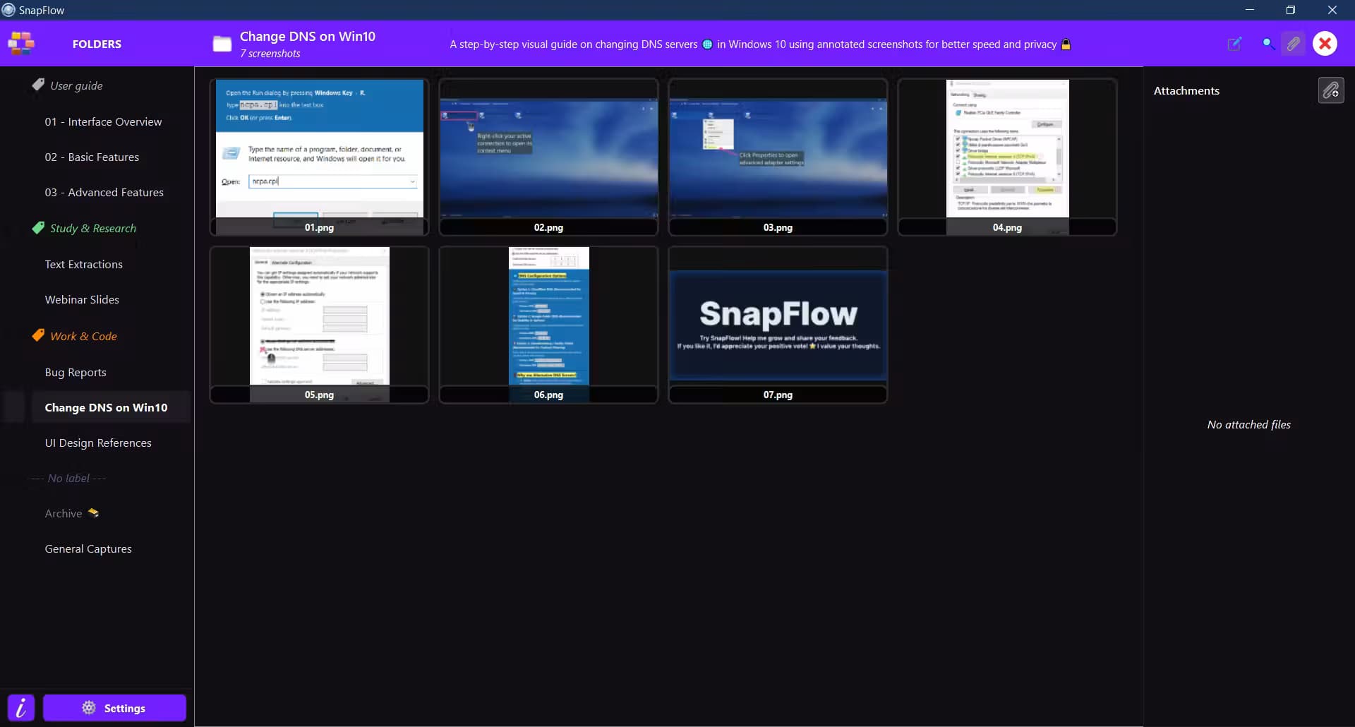 SnapFlow