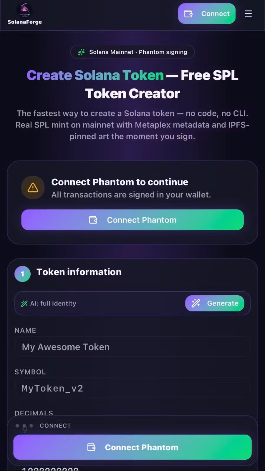 SolanaForge