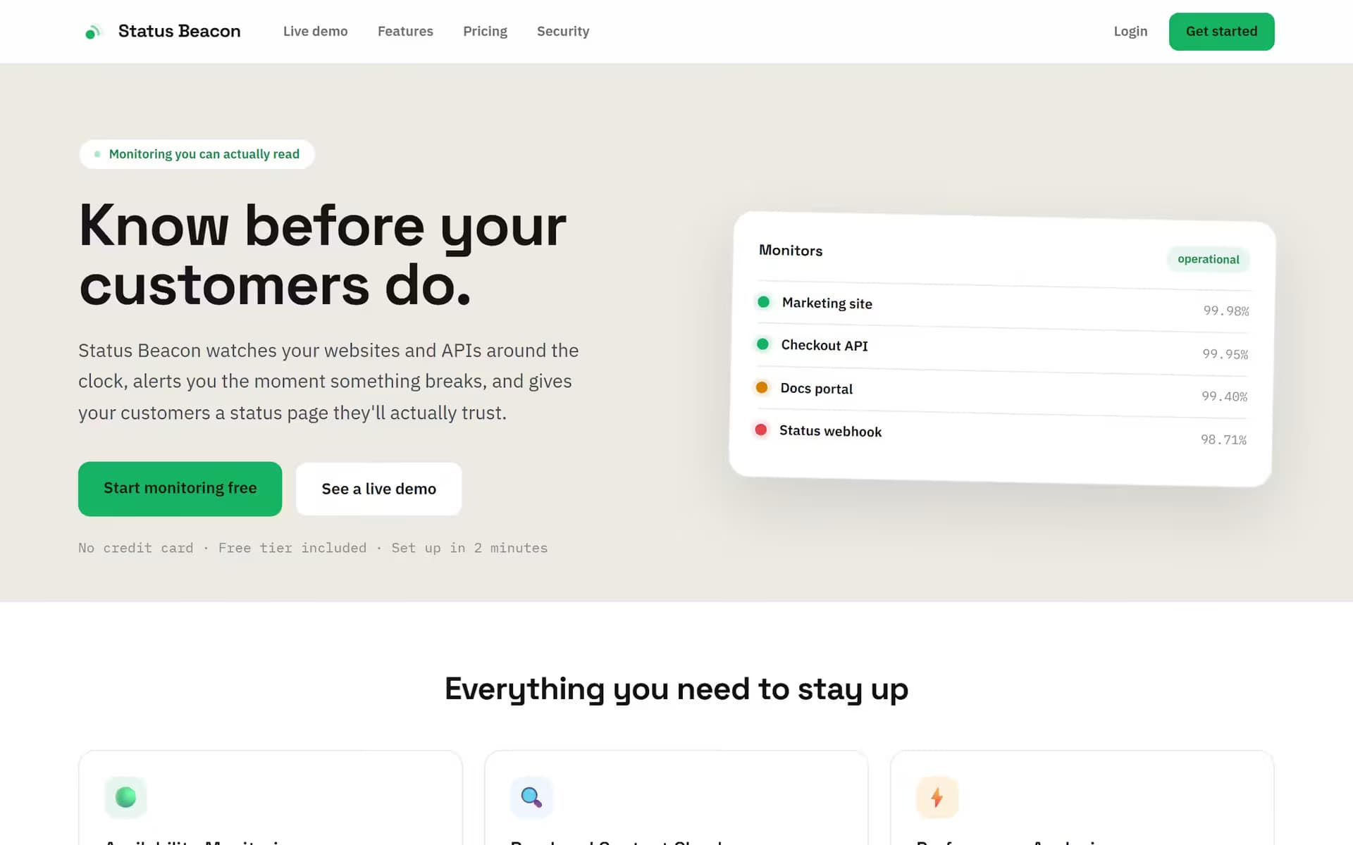 Status Beacon