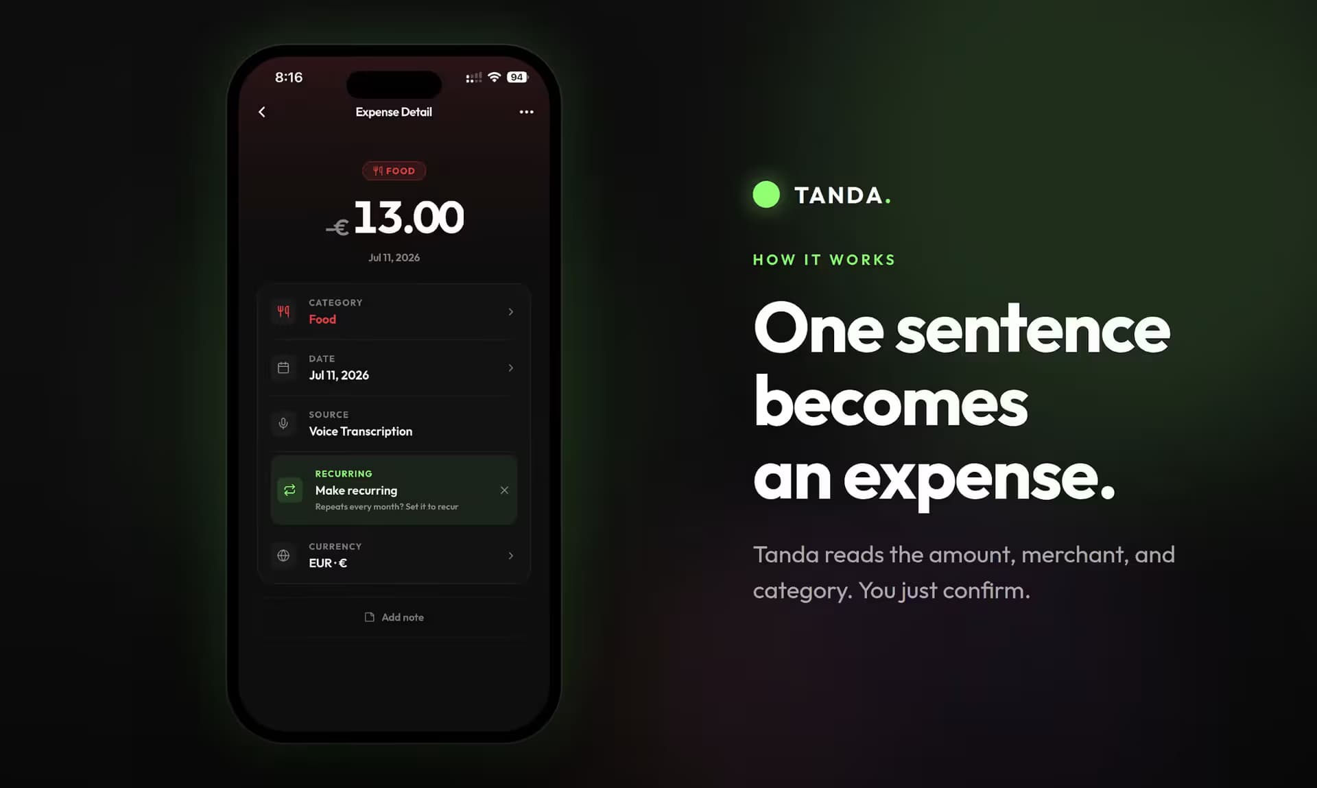 Tanda