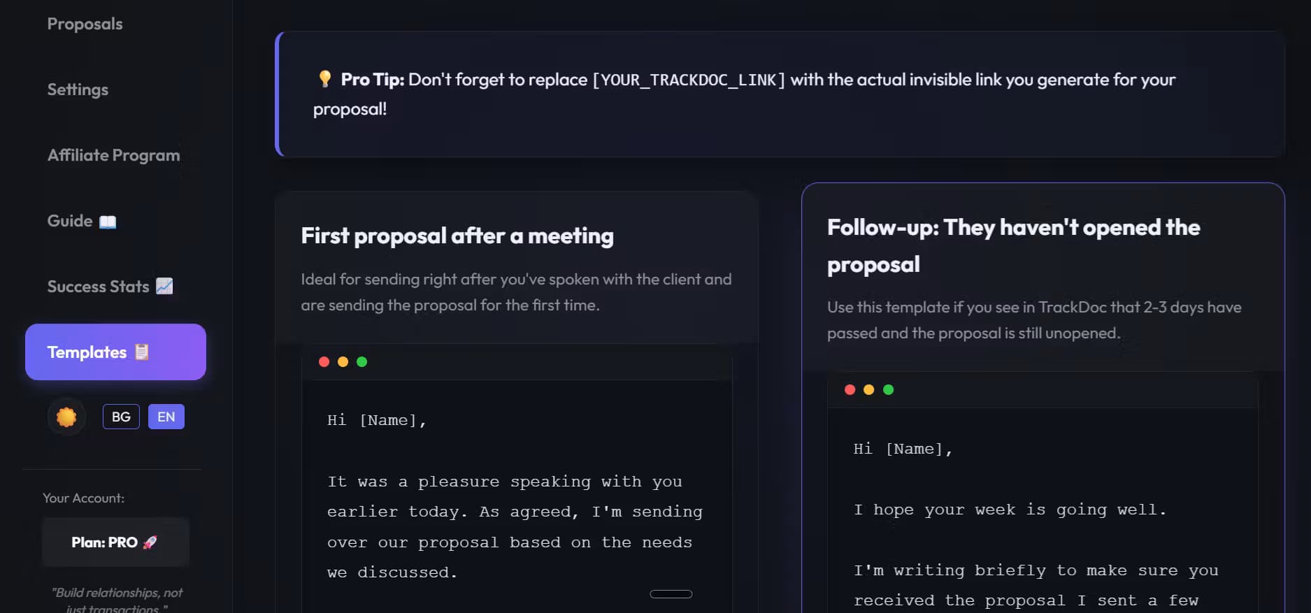 TrackDoc