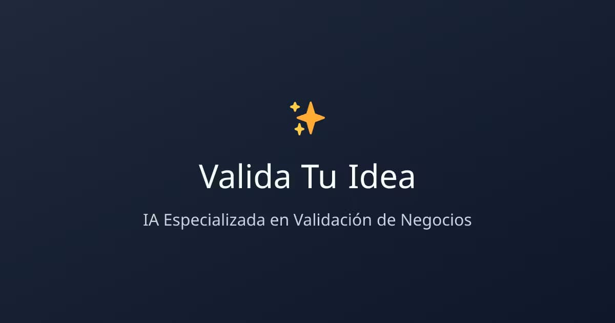 Valida Tu Idea