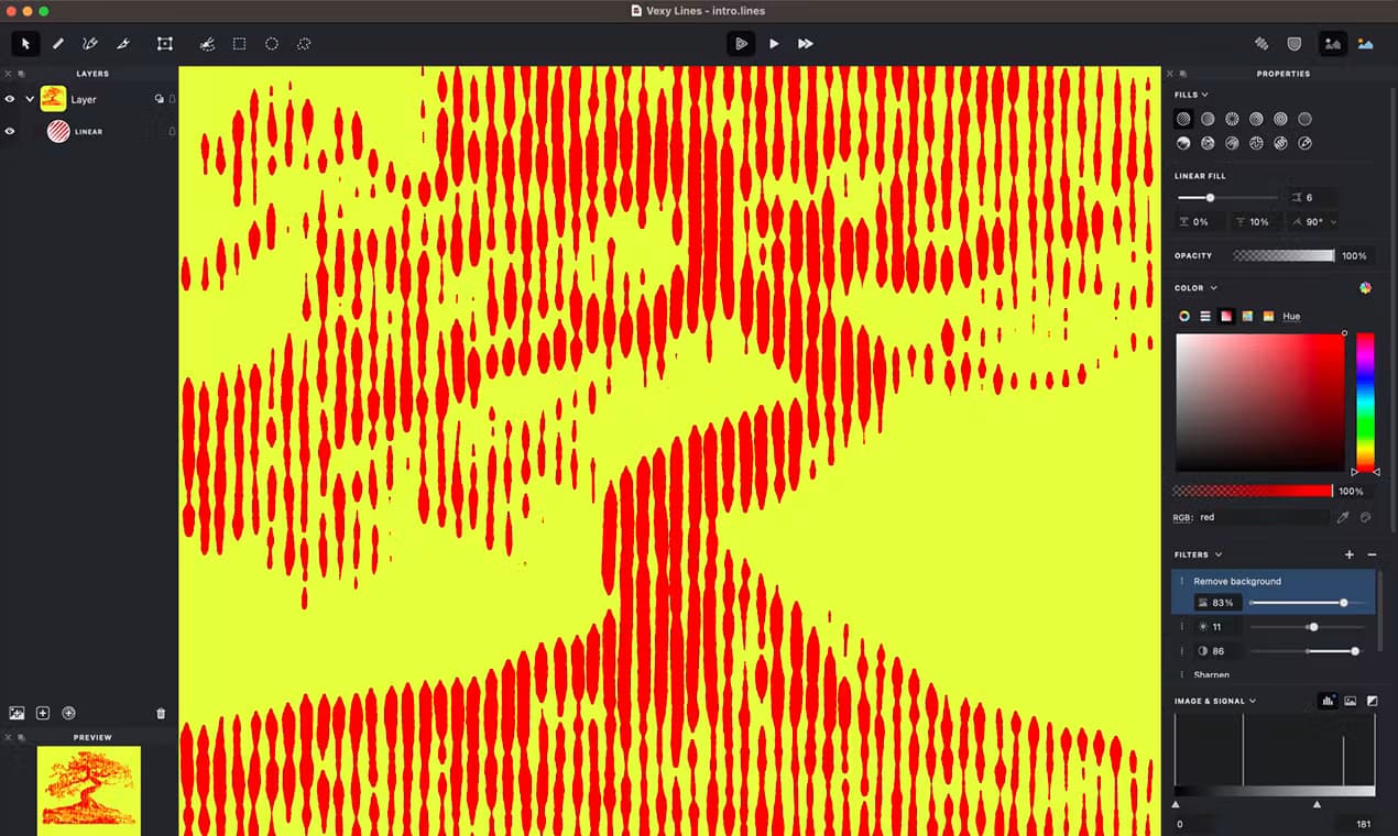 Vexy Lines