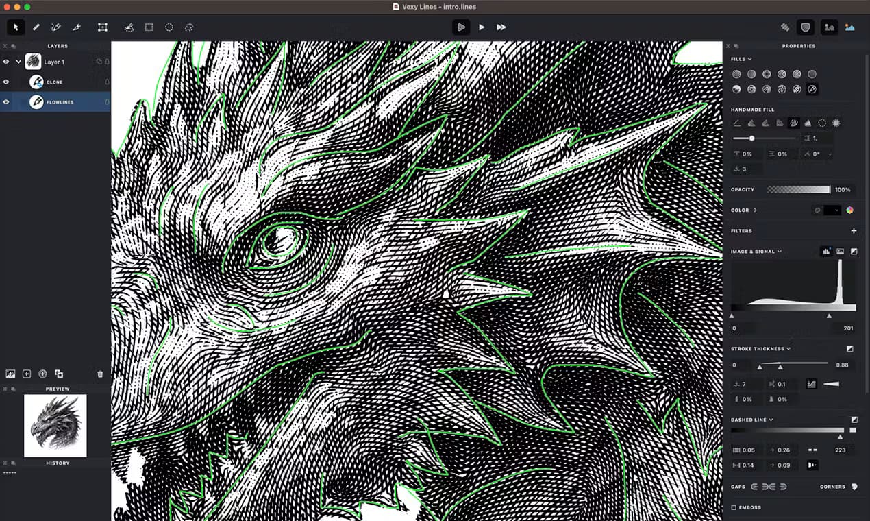 Vexy Lines