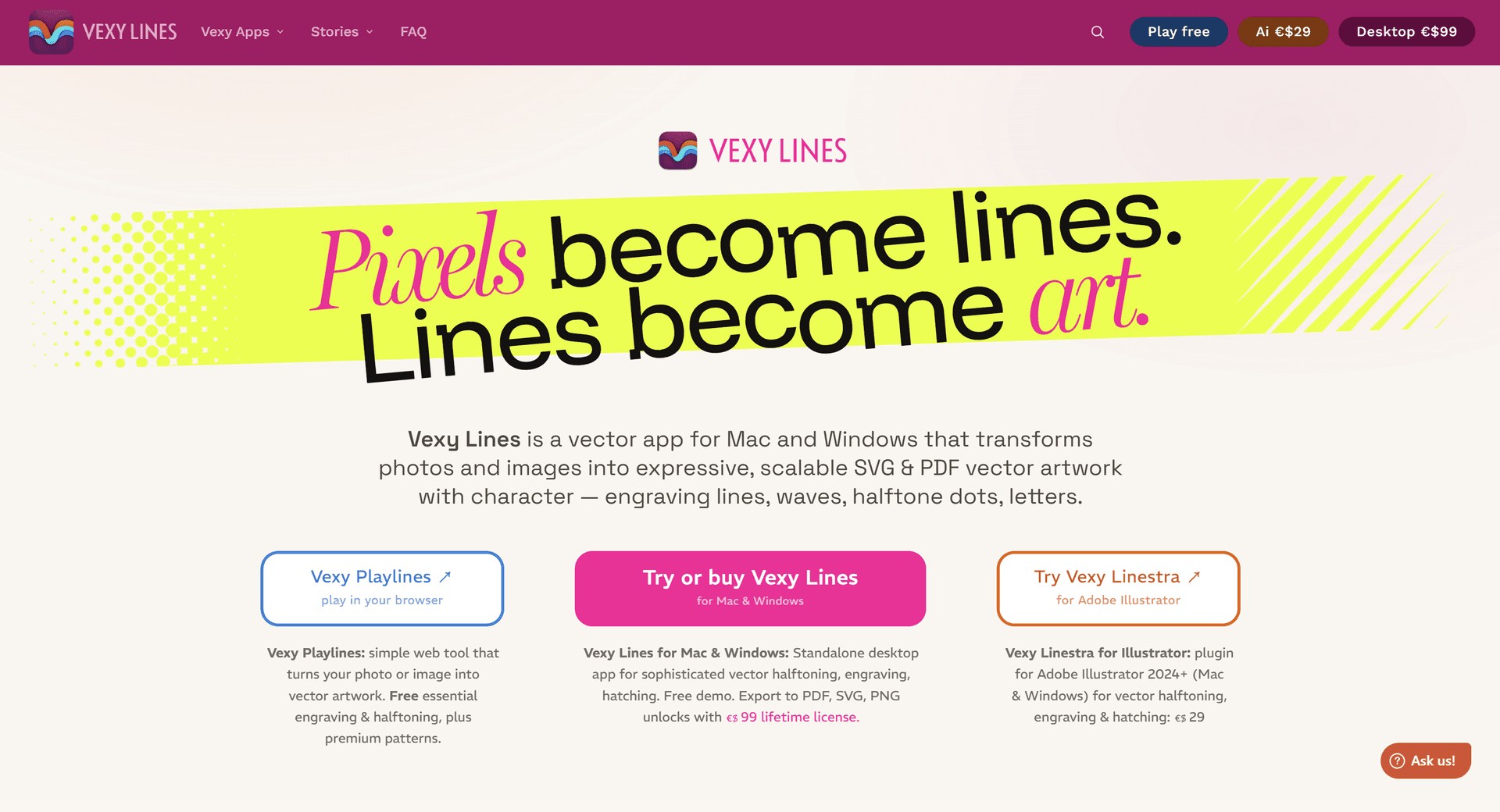 Vexy Lines