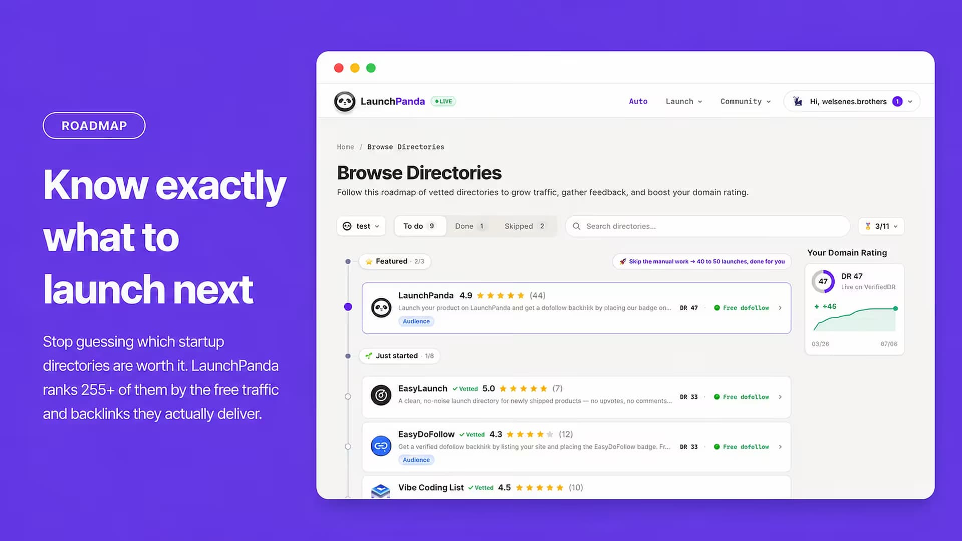 LaunchPanda