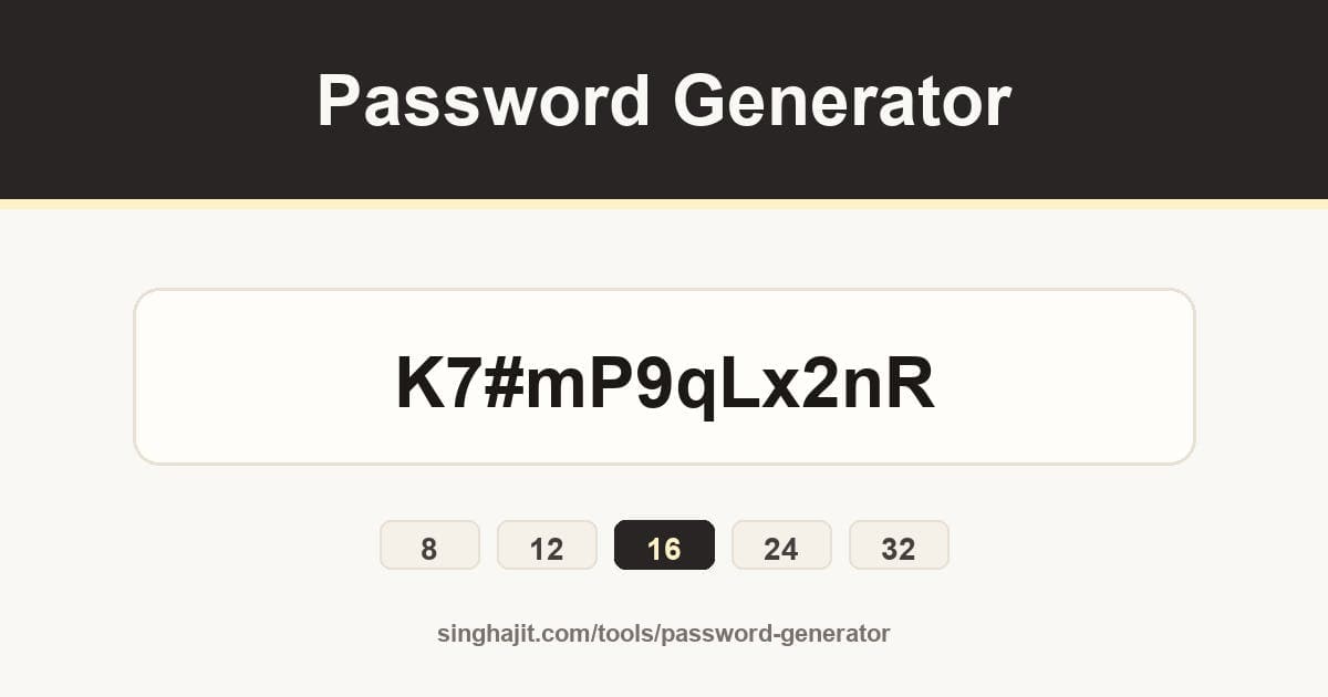 Password Generator