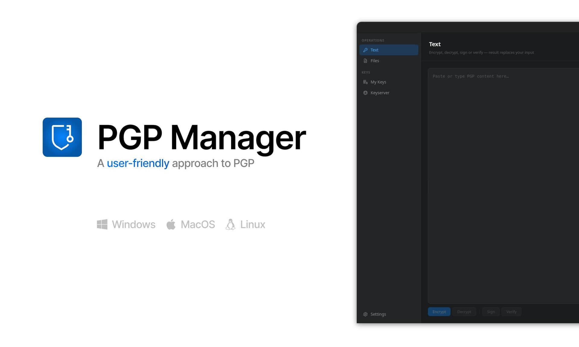 PGP Manager