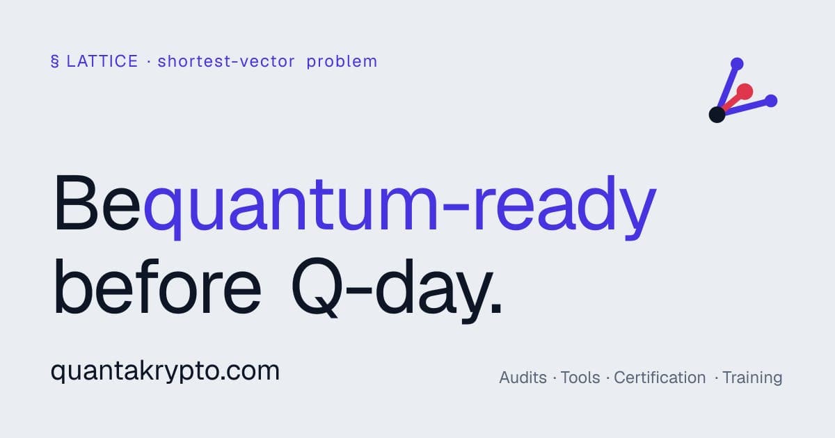 quantakrypto pqc-tools