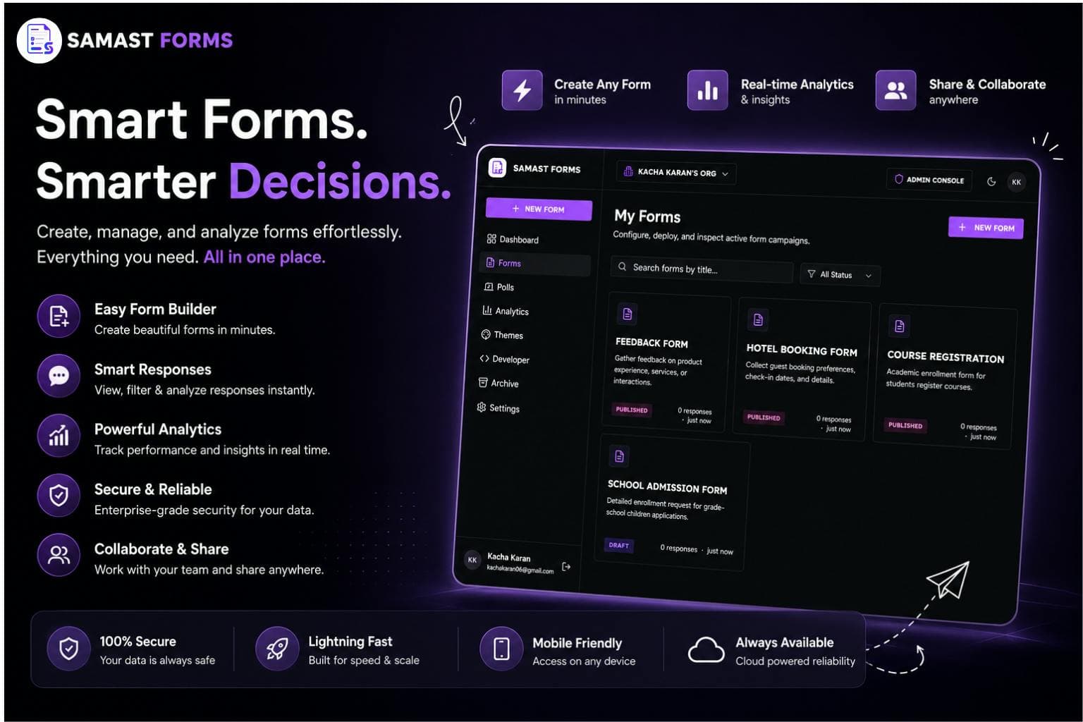 Samast Forms
